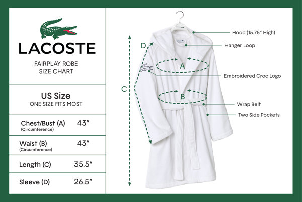 Robe lacoste online